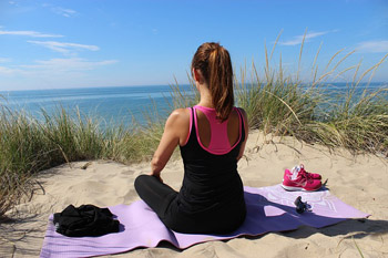 yoga for gray hair